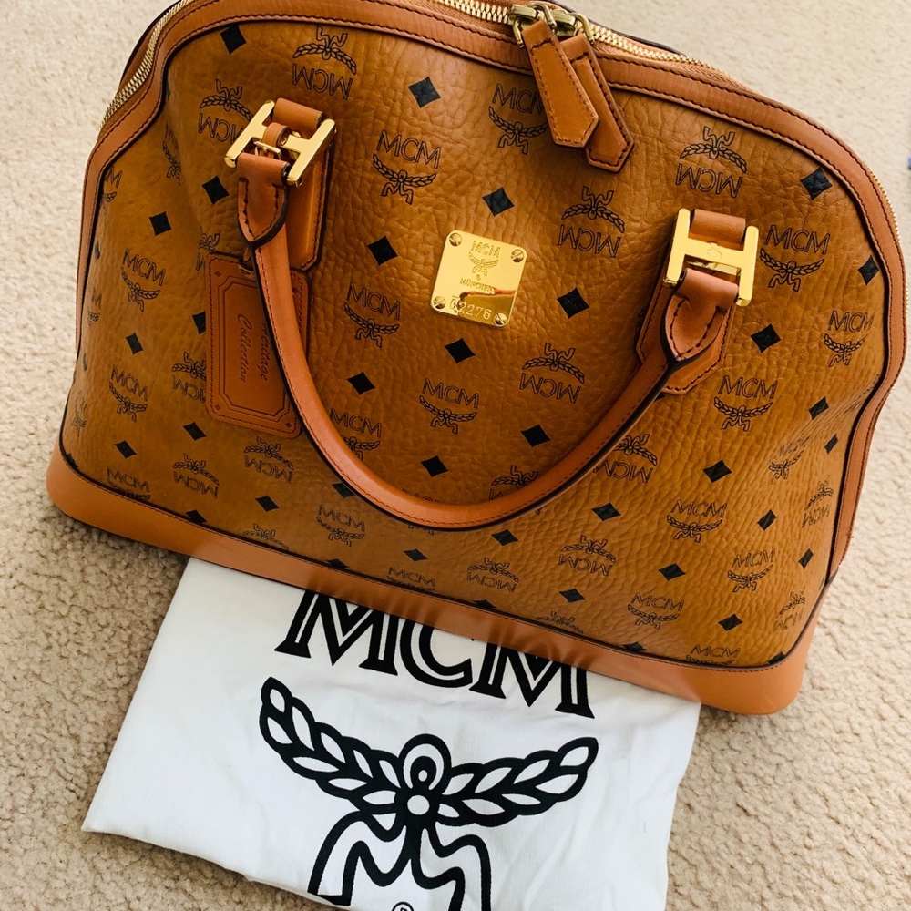 🌺AUTHENTIC MCM LARGE BAG 💼 🌺